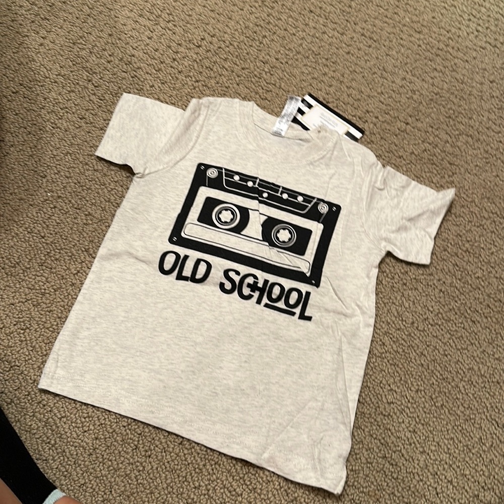 Old school tee
